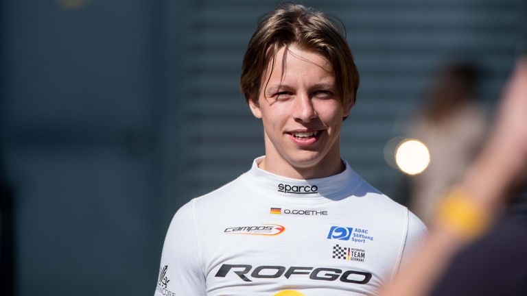 Oliver Goethe steigt in die Formel 2 auf.