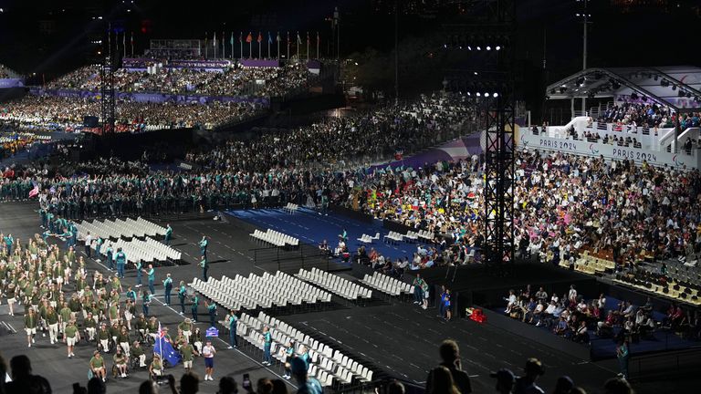 Die Paralympics in Paris sind offiziell eröffnet. 