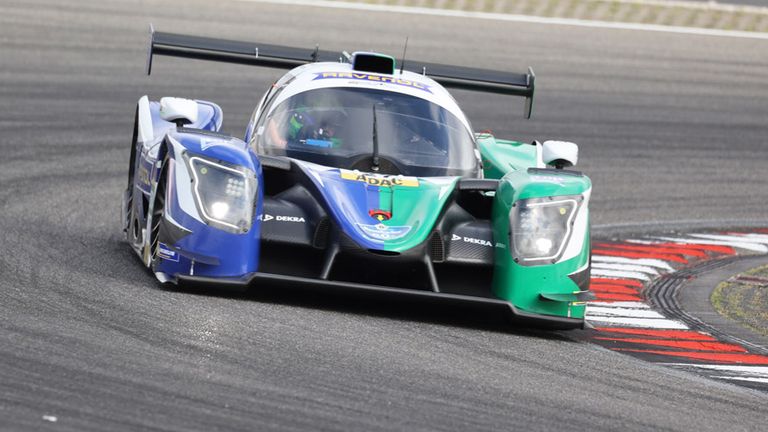 Ralf Schumacher in seinem Auto beim Prototype Cup Germany.