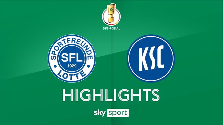 Runde 1: Sportfreunde Lotte - Karlsruher SC - 2024/25 - DFB Pokal
