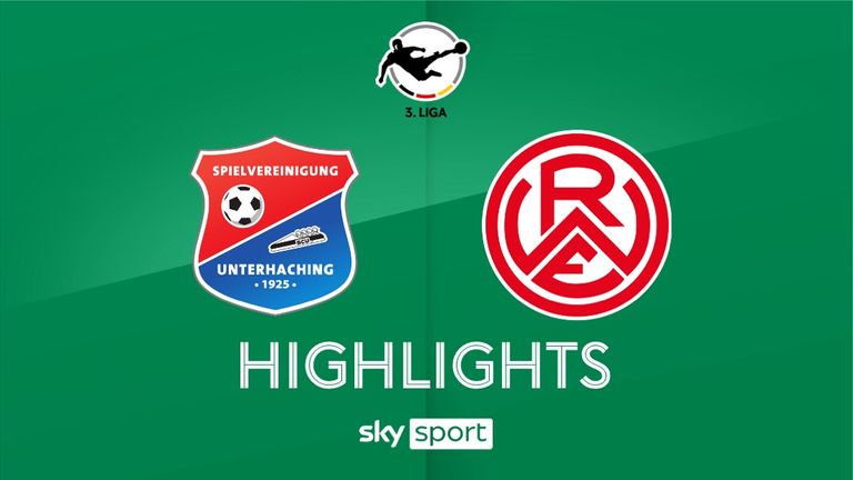 4. Spieltag: SpVgg Unterhaching - Rot-Weiss Essen - 2024/25 - 3. Liga
