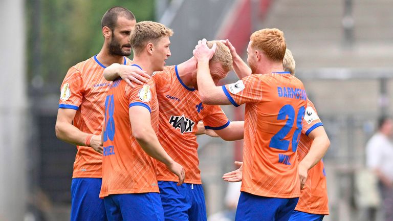 Der SV Darmstadt 98 steht in der 2. Runde im DFB-Pokal.