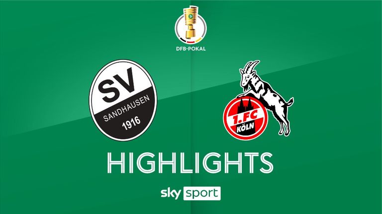 Runde 1: SV Sandhausen - Köln - 2024/25 - DFB Pokal
