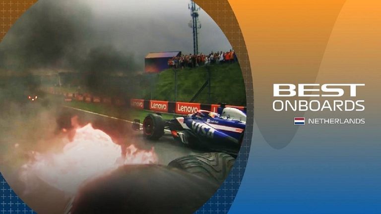 Sky Sport F1 präsentiert die Top 10 Onboards aller Saisonrennen. Die besten Rennsituationen direkt aus der Fahrer-Perspektive. In dieser Ausgabe: Der GP der Niederlande 2024.