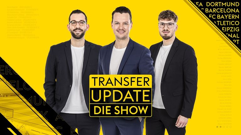 "Transfer Update - die Show" - ab Montag & Freitag um 18 Uhr - im TV auf Sky Sport News sowie im kostenlosen LIVESTREAM auf skysport.de, in der Sky Sport App und auf dem Sky Sport YouTube-Channel. So verpasst Ihr keine wichtige Transfer-News mehr.