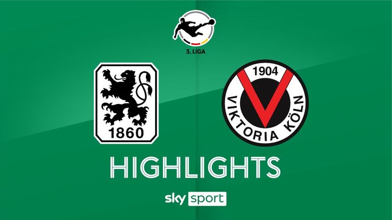 3. Spieltag: TSV 1860 München  - Viktoria Köln - 2024/25  - 3. Liga