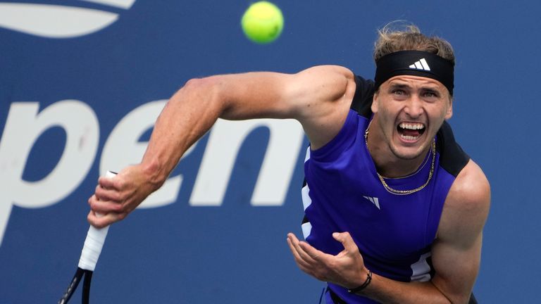 Alexander Zverev startet bei den US Open.