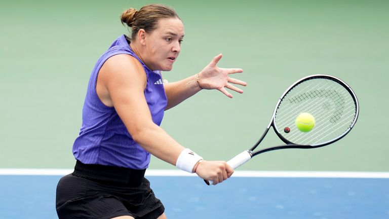 Jule Niemeier ist bei den US Open gescheitert.