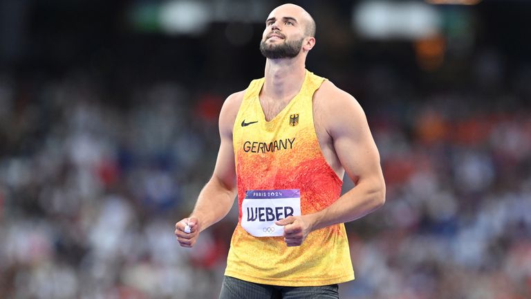 Julian Weber hat eine Olympia-Medaille verpasst.