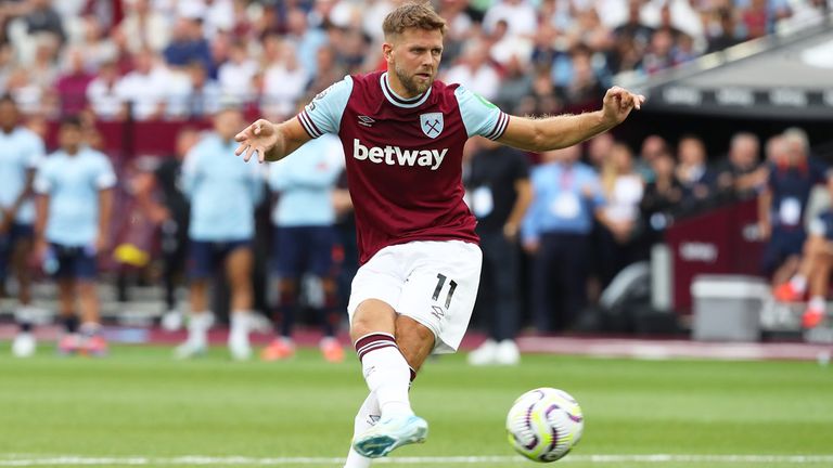 Niclas Füllkrug ist neu bei West Ham United.