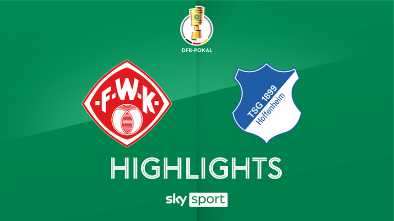 Runde 1: Würzburger Kickers - Hoffenheim - 2024/25 - DFB Pokal
