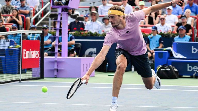 Alexander Zverev verloiert im Viertelfinale von Montreal gegen Sebastian Korda.