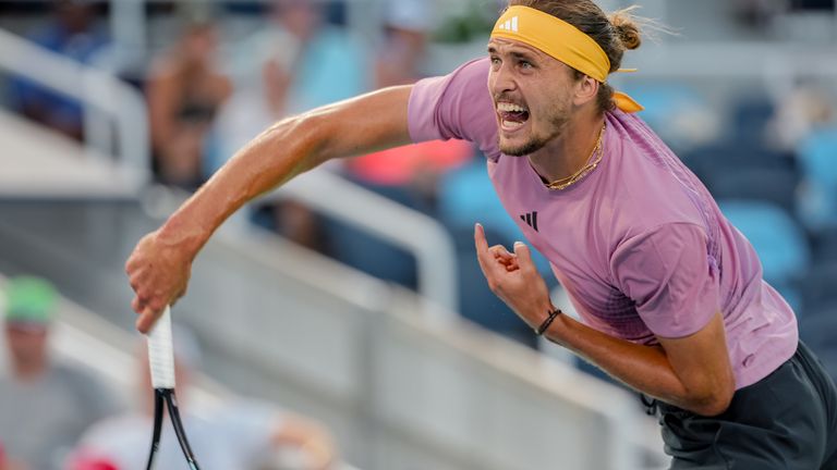 Alexander Zverev bestreitet sein erstes Spiel bei den US Open am Montag um 17:00 Uhr deutscher Zeit. 