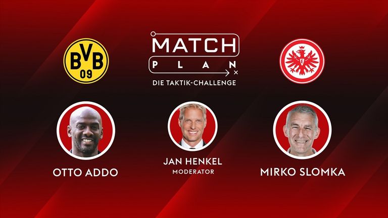 Wir bilden die Realität ab: Zwei Trainer analysieren über mehrere Tage ihre Mannschaft - heraus kommen zwei überragende Matchpläne sowie ein interessantes Spezialthema. HEUTE: Otto Addo mit dem BVB, Mirko Slomka mit der SGE.