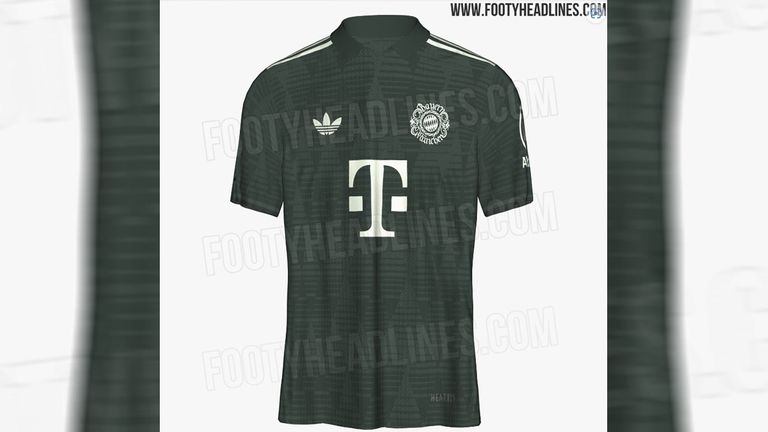 Sieht so das Wiesn-Trikot des FC Bayern aus (Quelle: Footy Headlines)? 