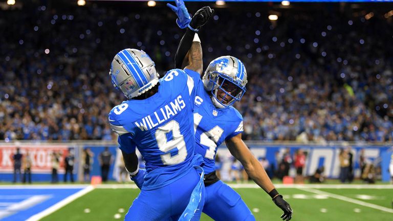 Die Detroit Lions gewinnen 26:20 gegen die Los Angeles Rams. 