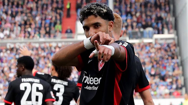 Omar Marmoush führt Eintracht Frankfurt zum Sieg in Kiel.