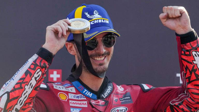 Francesco Bagnaia gewinnt den Sprint im italienischen Misano.