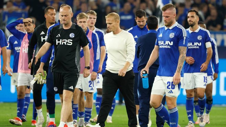 Karel Geraerts steht bei Schalke vor dem Aus.