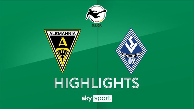 Spieltag 7: Alemannia Aachen - SV Waldhof Mannheim - 2024/25 - 3. Liga