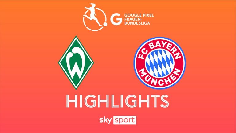 Spieltag 4: SV Werder Bremen - FC Bayern München - 2024/25 - Frauen Bundesliga