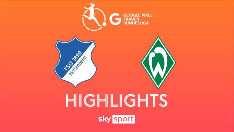 Spieltag 5: TSG Hoffenheim - SV Werder Bremen - 2024/25 - Frauen Bundesliga