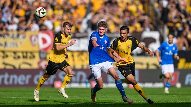 Hansa Rostock holt einen Punkt bei Dynamo Dresden.