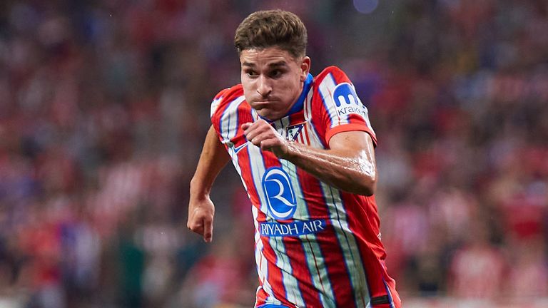 Angreifer Julian Alvarez, der von Manchester City zu Altetico Madrid gewechselt ist, war der teuerste Transfer des Sommers