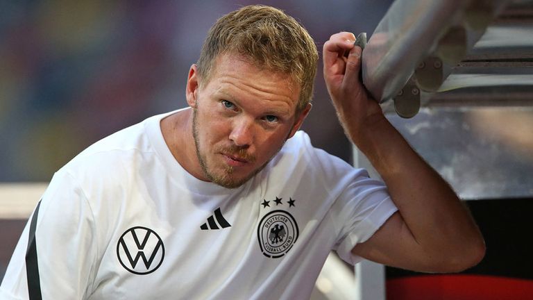 Bundestrainer Julian Nagelsmann trifft mit der deutschen Nationalmannschaft in der Nations League auf die Niederlande.