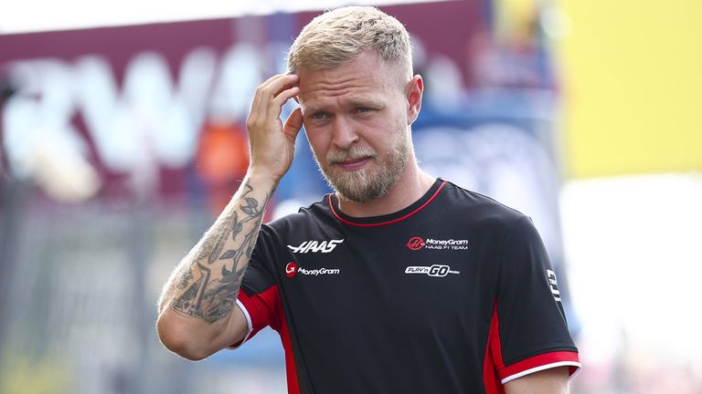 Haas-Pilot Kevin Magnussen ist für den GP von Aserbaidschan gesperrt.