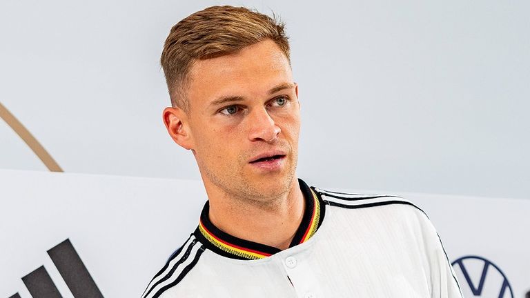 Joshua Kimmich weilt aktuell mit der deutschen Nationalmannschaft in Herzogenaurach.