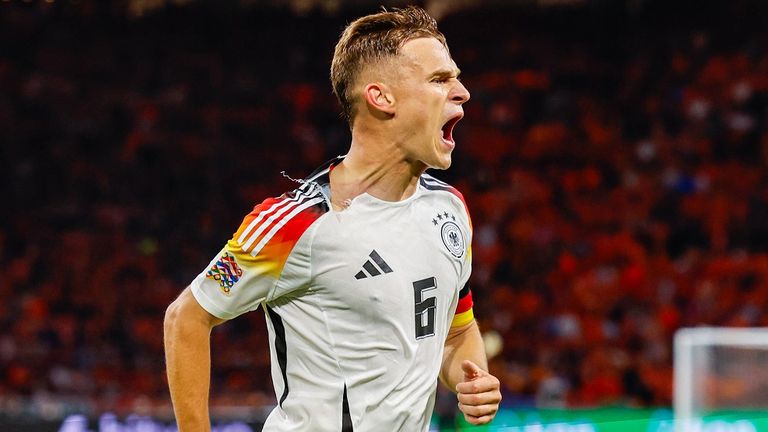 Joshua Kimmich erzielte das zwischenzeitliche 2:1 für Deutschland.