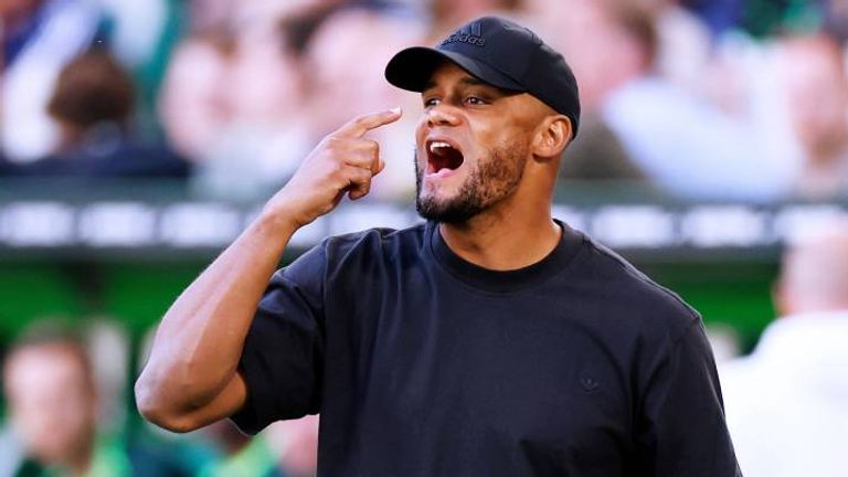 Vincent Kompany steht vor seinem Debüt in der Allianz Arena.