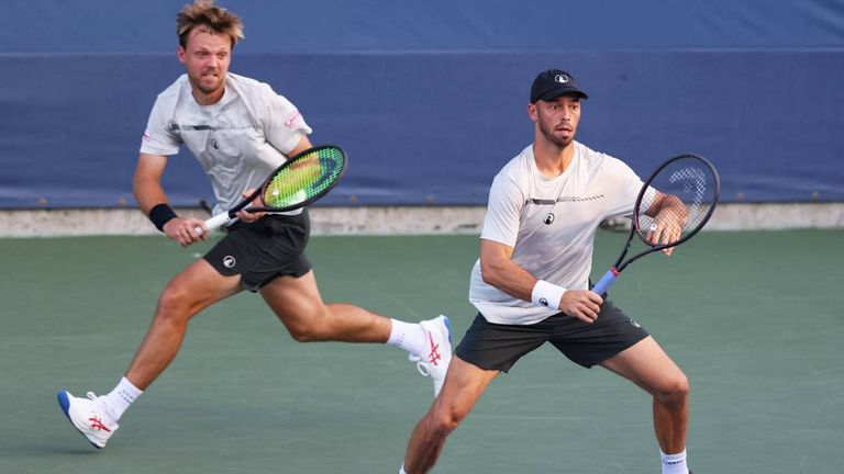 Kevin Krawietz und Tim Pütz stehen im Finale bei den US Open. 