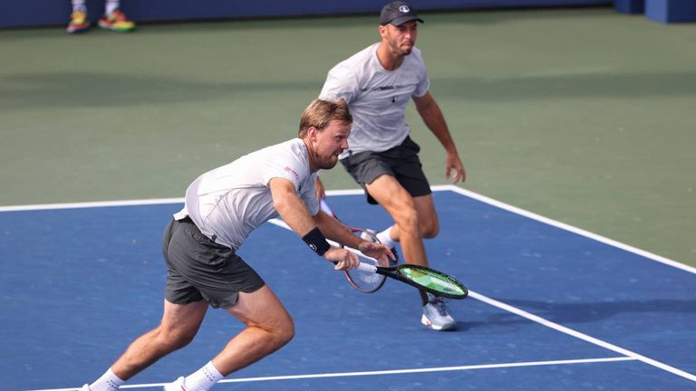 Kevin Krawietz und Tim Pütz dürfen vom Titel in New York träumen.