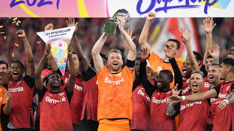 Bayer Leverkusen ist der amtierende deutsche Supercup-Sieger. 