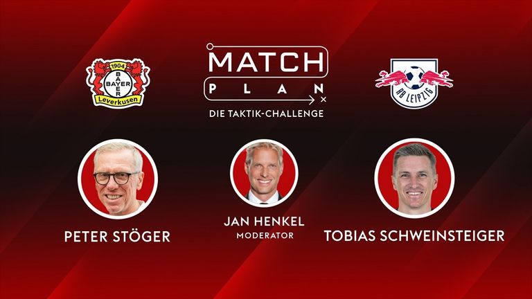 Peter Stöger fordert als Bayer-Trainer positive Arroganz und Hunger auf Erfolg. Debüt von Tobias Schweinsteiger im Matchplan-Studio. Der ehemalige Osnabrück-Aufstiegs-Coach setzt auf ein Leipziger 4-2-2-2.