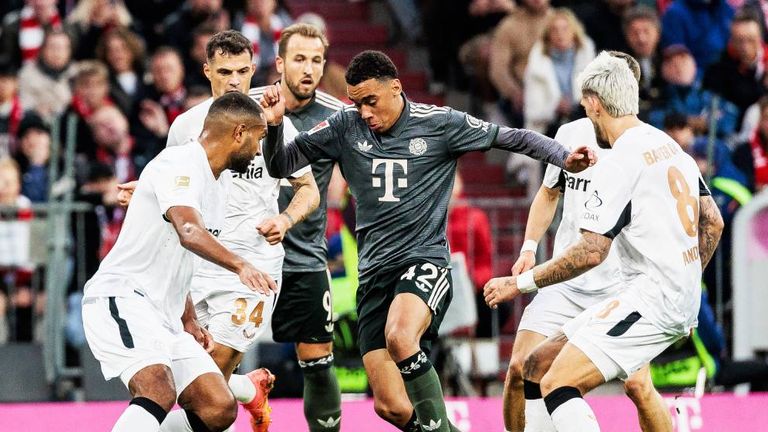 Jamal Musiala und der FC Bayern dominierten das Topspiel gegen Leverkusen.