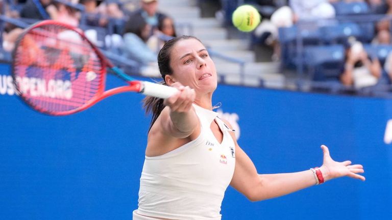 Emma Navarro steht erstmals im Halbfinale eines Grand Slams. 