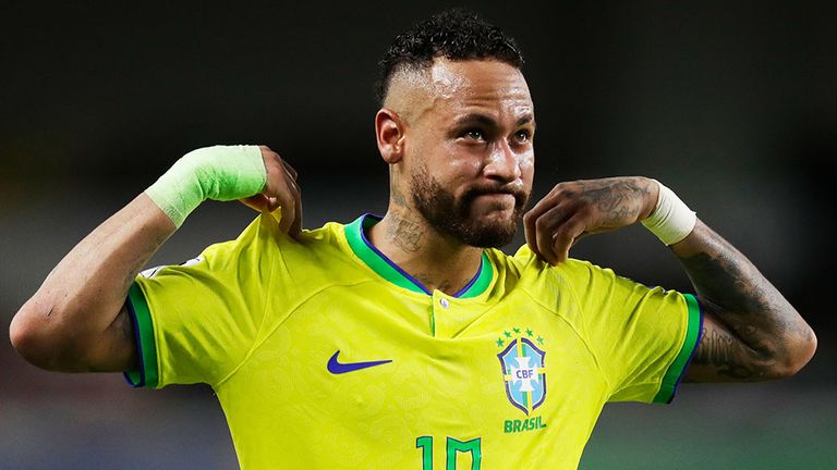 Neymar hatte sich im Oktober 2023 eine schwere Knieverletzung zugezogen.