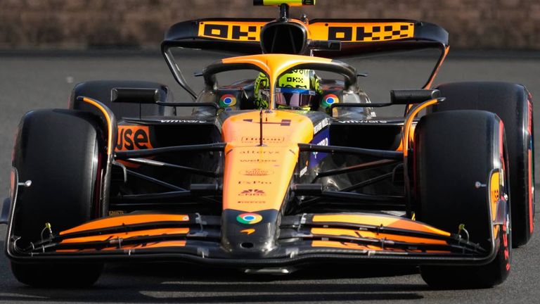 Lando Norris startet in Baku nur von P17.