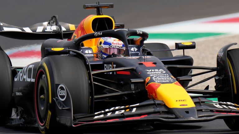 Max Verstappen (Red Bull) in Monza.