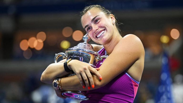 Aryna Sabalenka hat erstmals die US Open gewonnen. 