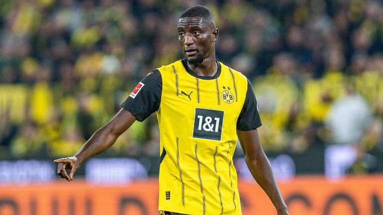 Serhou Guirassy debütierte am Freitagabend im Dress des BVB.