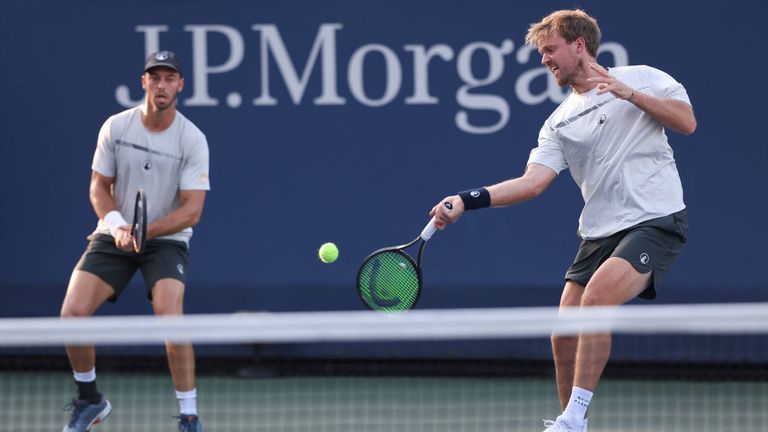 Kevin Krawietz und Tim Pütz haben das Finale bei den US Open verloren.