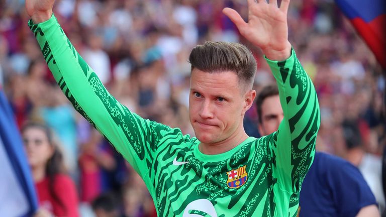 Marc-Andre ter Stegen meldet sich nach seiner schweren Verletzung erstmals zu Wort. 