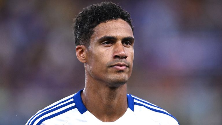 Raphael Varane wechselte im Sommer zu Como in die Serie A.