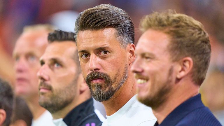 Sandro Wagner hat beim DFB noch einen Vertrag bis 2026.