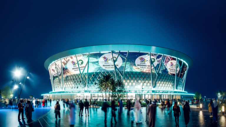 King Abdullah Economic CIty Stadium in Jeddah | Kapazität: 45,700 (Quelle: saudi2034bid.com)