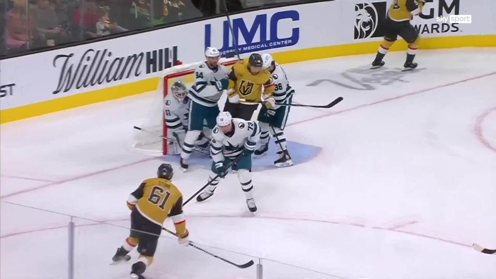 Vegas Golden Knights San Jose Sharks die Highlights NHL NHL